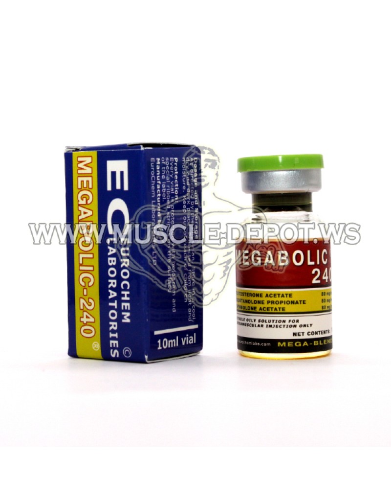 8 vials - MEGABOLIC-240 10ml 240mg/ml