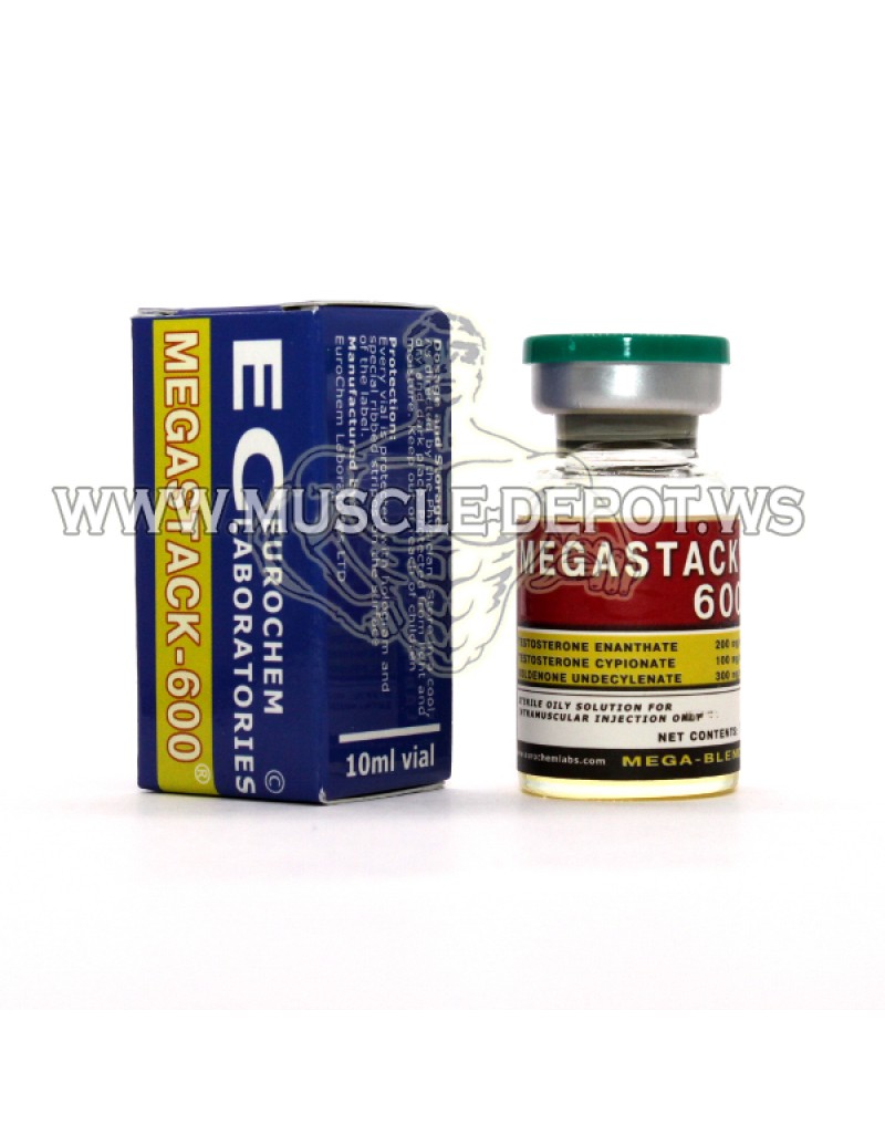 8 vials - MEGASTACK-600 10ml 600mg/ml